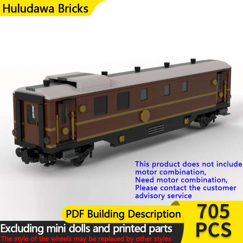 ชุดตัวต่อรถไฟแบบโมดูลาร์ รุ่น City Car พร้อมช่องเก็บสัมภาระ เหมาะสำหรับเด็ก เป็นของขวัญวันหยุด ประกอบง่าย