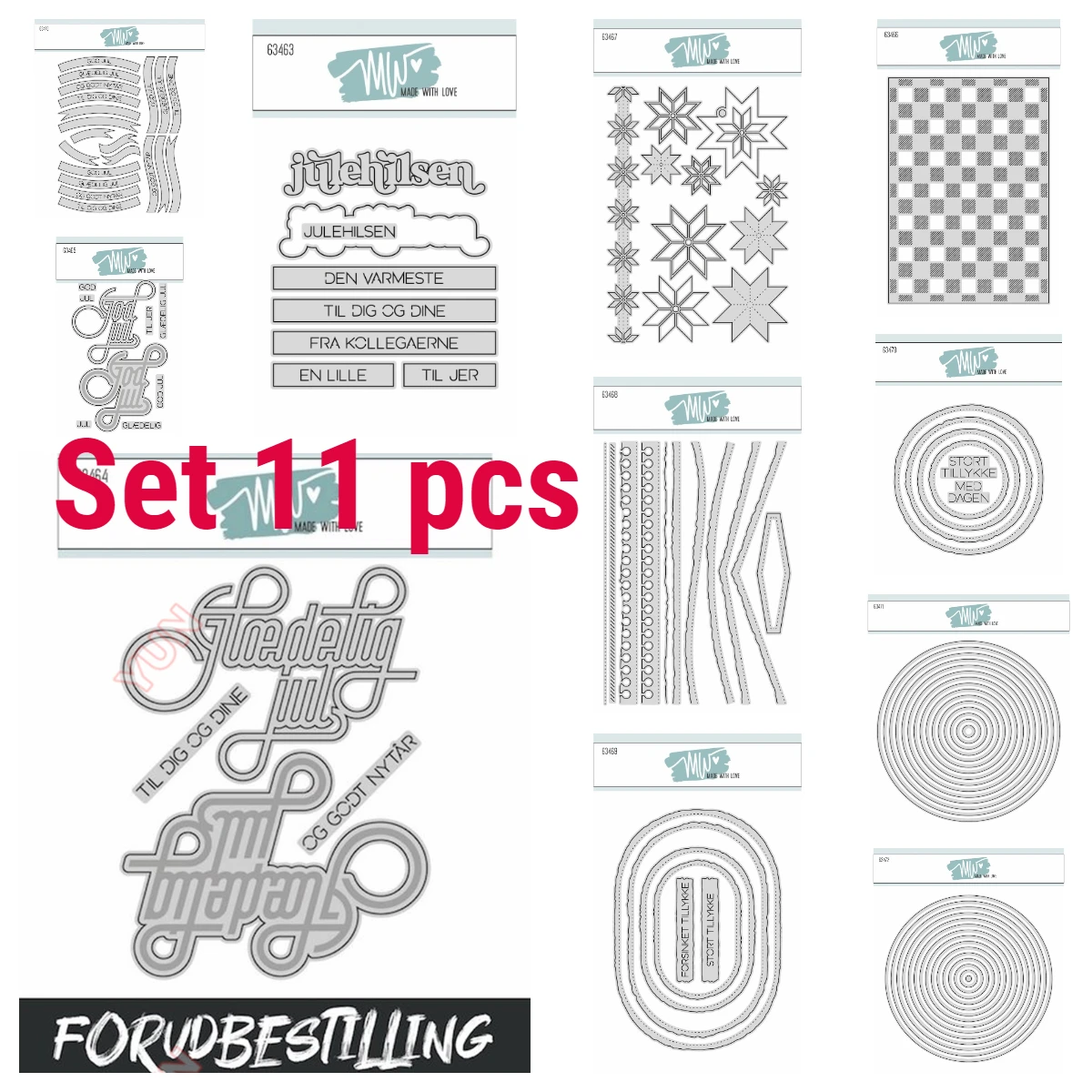 

2025 New Metal Cutting Dies Merry Christmas Greetings Script Die Nordic Stars Banners Plaid Background Die DIY Scrapbooking Card