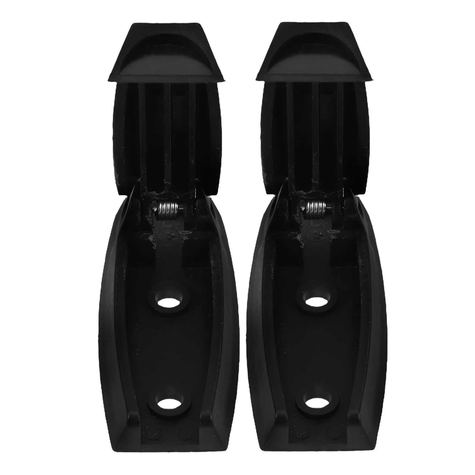 

2 Sets Door Trailer Latch Latches Black Hidden Foldable Durable Cargo Trailer RV Storage Boat Cam Latch