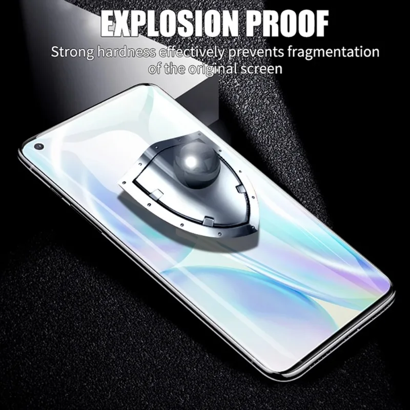 2Pcs 9D Full Cover for Oneplus Z 8 7 7t Pro 6 6t Tempered Glass Phone Screen Protector on The Glass Smartphone Protective Film