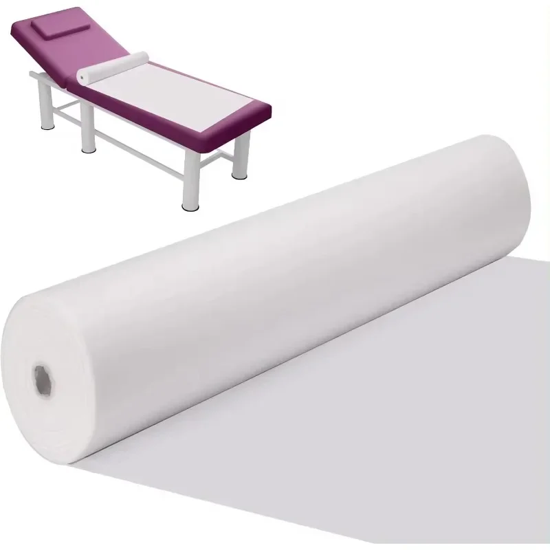 

50pcs Disposable Spa Massage Mattress Sheets Salon Massage Bed Sheets Non-Woven Headrest Paper Roll Table Cover Tattoo Supply