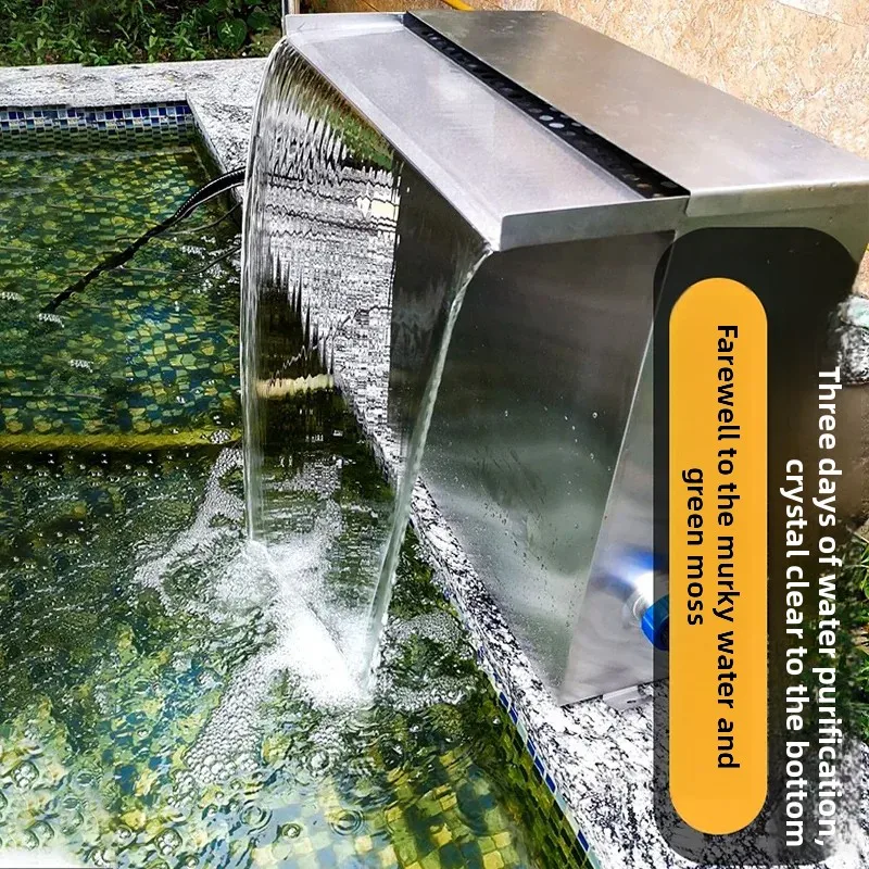 For Fish Pond Filter Water Circulation System Purification Outdoor Koi Courtyard Waterfall Landscape Pool Filter Box