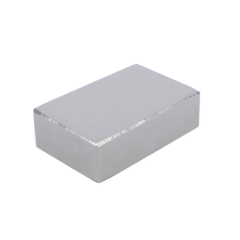U-JOVAN potente bloque de 60x40x20mm imán de neodimio Rectangular N35 imán permanente potente súper fuerte para estantes almacén