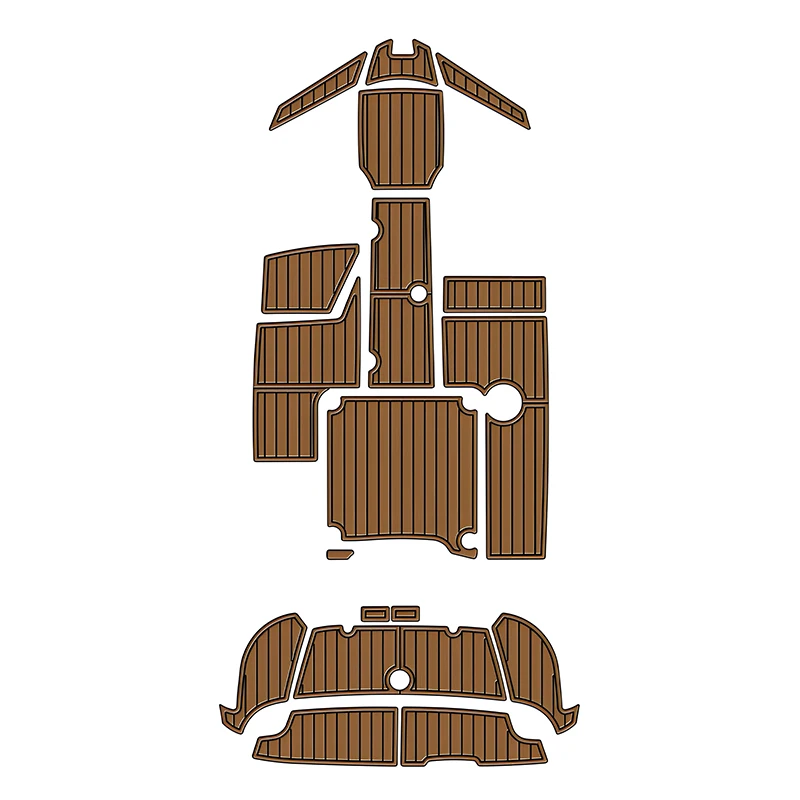 

Самоклеящаяся накладка из пены Eva для Yamaha 190 195 AR 2019–2024 годов, платформа для плавания, кокпита, лодка, пена EVA, накладка из тикового дерева, напольное покрытие