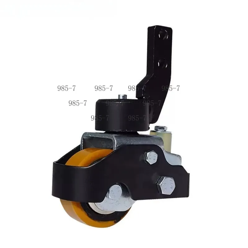 PTE15N electric forklift auxiliary wheel, complete with steering balance wheel bracket assembly and supporting accessories