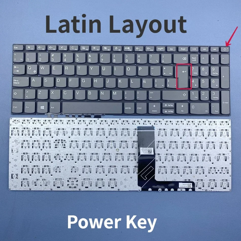 Latin Germany Russian Keyboard for Lenovo IdeaPad 330S-15 330S-15ARR 330S-15AST 330S-15IKB 330S-15ISK 7000-15 Series