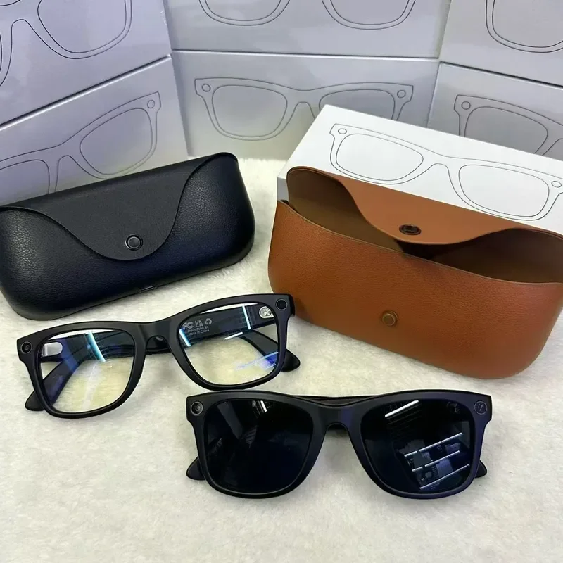 MT5 Ultra Smart Glasses 8MP Video Shooting AI Interactive Question Answer Intelligent Eyewear for Daily Use Tech Gadgets