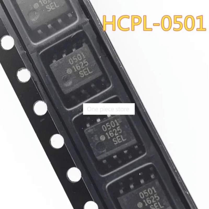 1PCS HCPL0501 optocoupler patch SOP8 HCPL-0501-500E HCPL0501R2