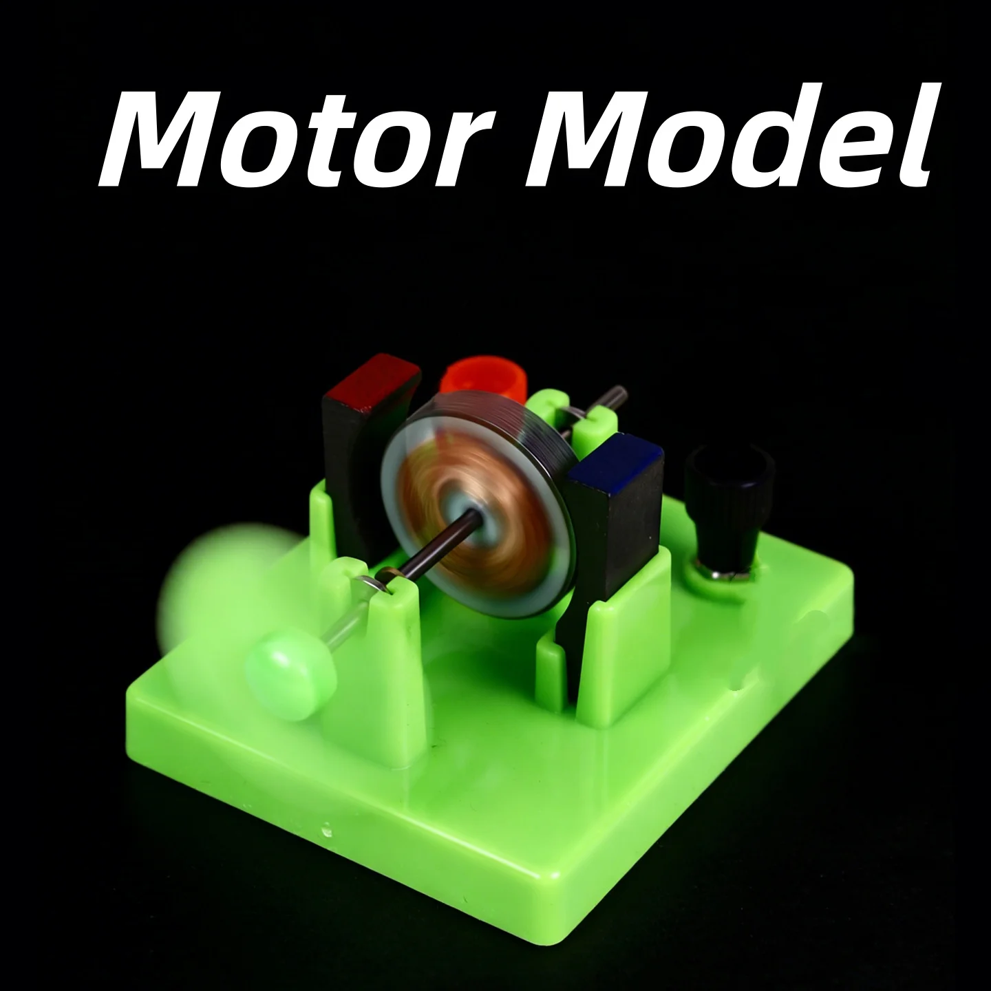 Mini-moteur à courant continu ouvert, modèle DIY, équipement d'expérimentation électromagnétique, jouet éducatif scientifique pour enfants et étudiants