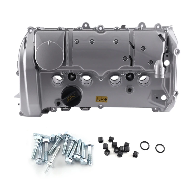 Car Aluminum Cylinder Head Valve Cover With PCV 11127646552 For BMW Mini Cooper S And JCW 11-16 N18 R55 R61