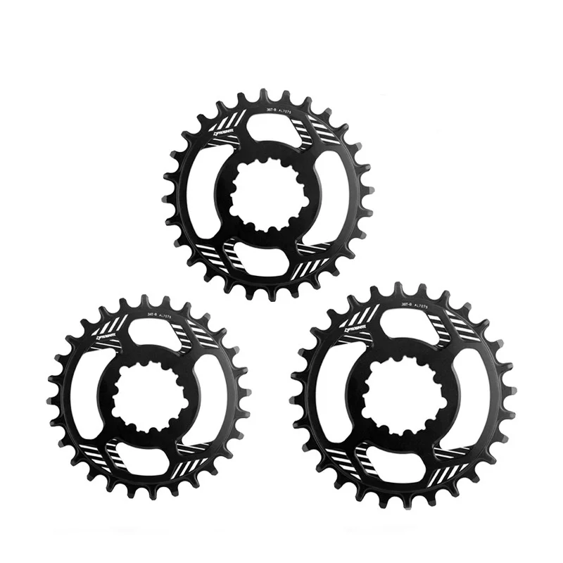 Prowheel mountain bike MTB GXP chainring 0 Degree disc direct mounted bicycle Crankset Offset 0mm 28t32t34t36t38t Aluminum Alloy