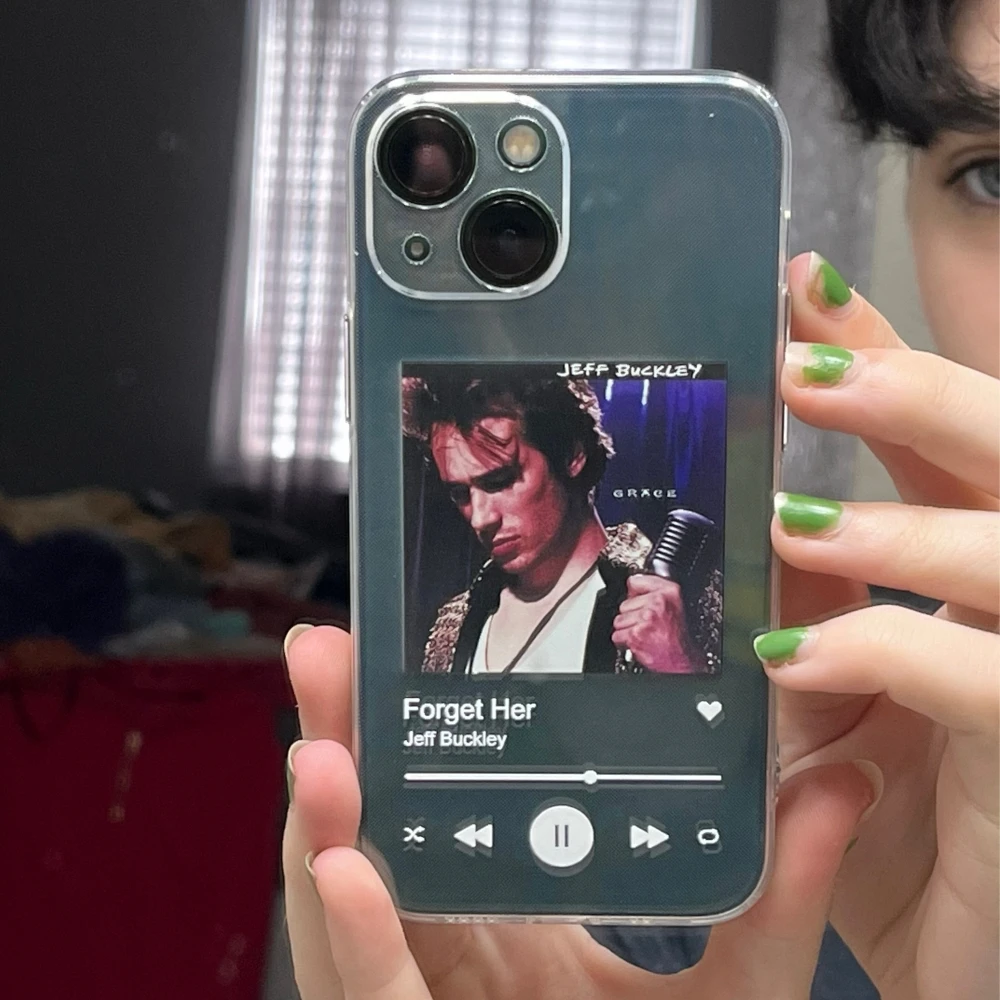 لتقوم بها بنفسك مخصص الموسيقى اللوحة جراب هاتف غطاء الألبوم آيفون 15 14 13 12 11 برو ماكس X XS 7 8 زائد لينة واضح سيليكون الغطاء الخلفي