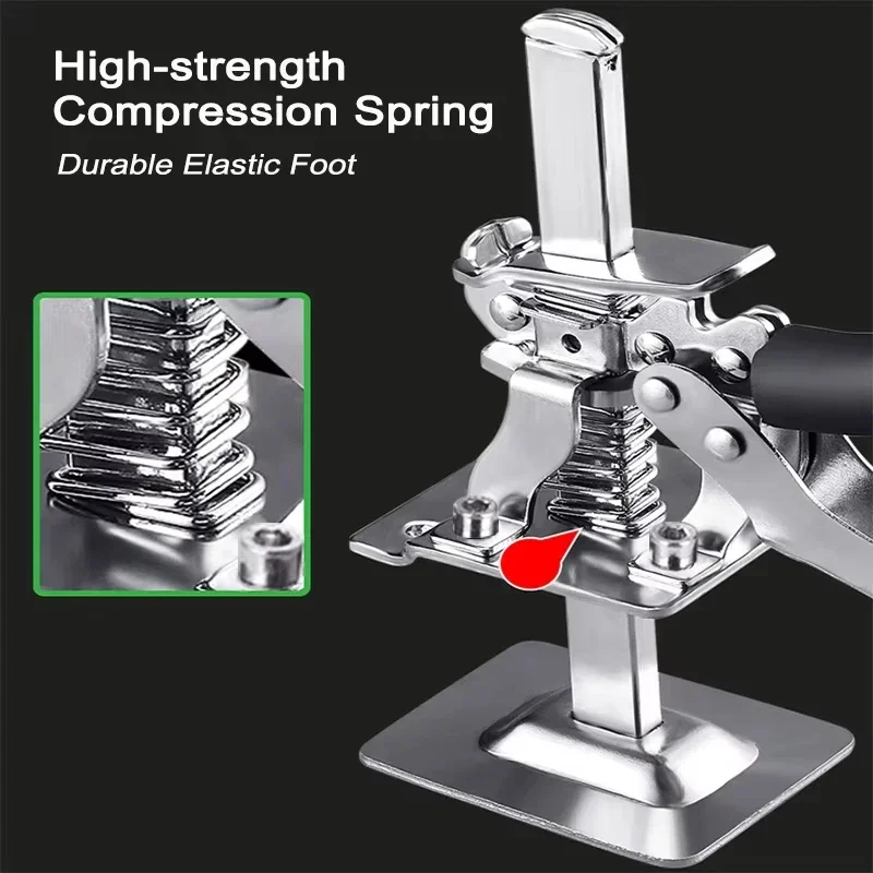 1PCS  Manual Lifting Tool Jack Cabinet Lifting Frame Height Positioning Adjustment Lifting Frame Multi-function Anti-slip