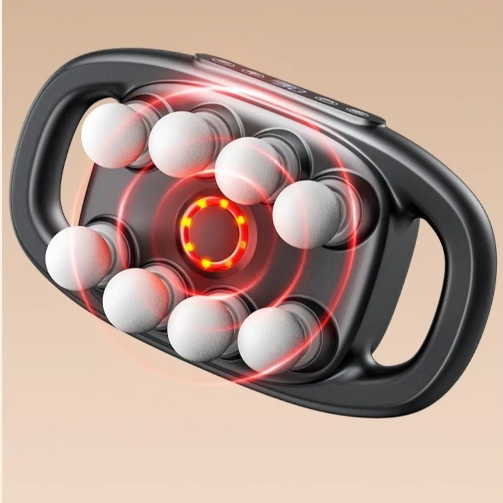 

8/12/16-головка, фасциальное оборудование, высокочастотный электрический массажер для талии, вибрация, 30, регулируемая шея, плечо, Masajeador