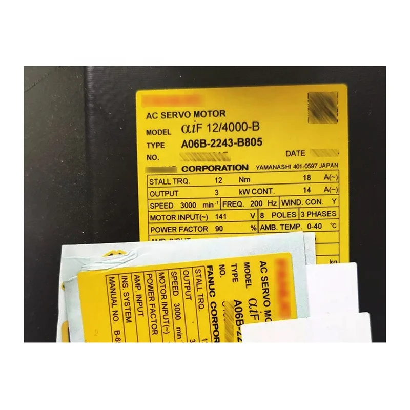 A06B-0243-B805 Servo Motor Module  2-axis Amplifier SV 80/80 HRV2 and HRV3 Supported