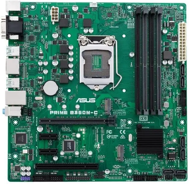 ASUS-PRIME B360M-Cマザーボード,lga 1151,intel b365,ddr4,pcie 3.0,usb 3.1,micro atx,コアi5-8600コアi7-9700F cpuをサポート