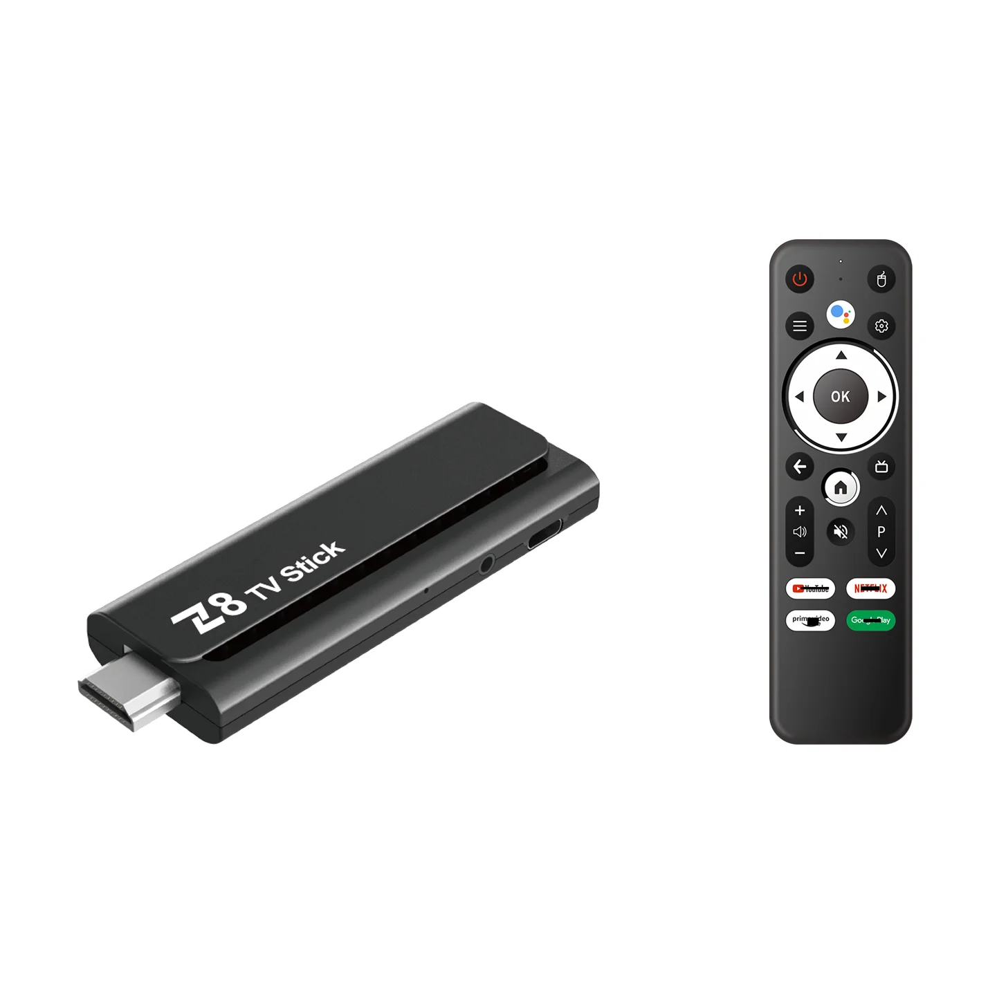 Smart TV Stick H618 4K, Décodeur, 2.4/5G, WiFi, Android TV 12.0, Mini Dongle TV Portable, WiFi, Google Assistant, 2 Go 16 Go