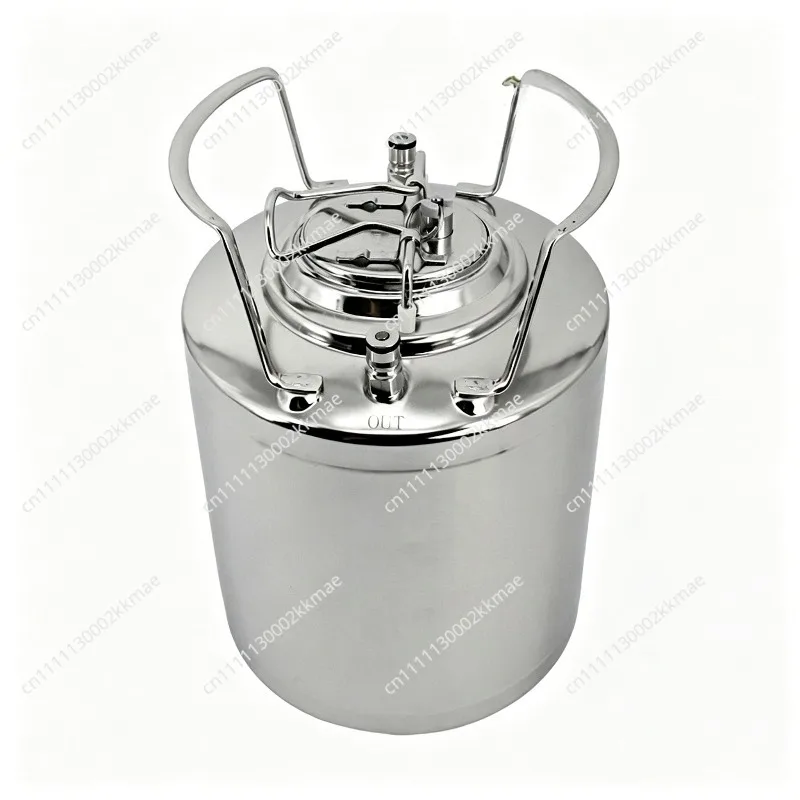 304 Stainless Steel Beer Keg for Homebrew Soda Carbonation Secondary Fermentation Syrup Tanks