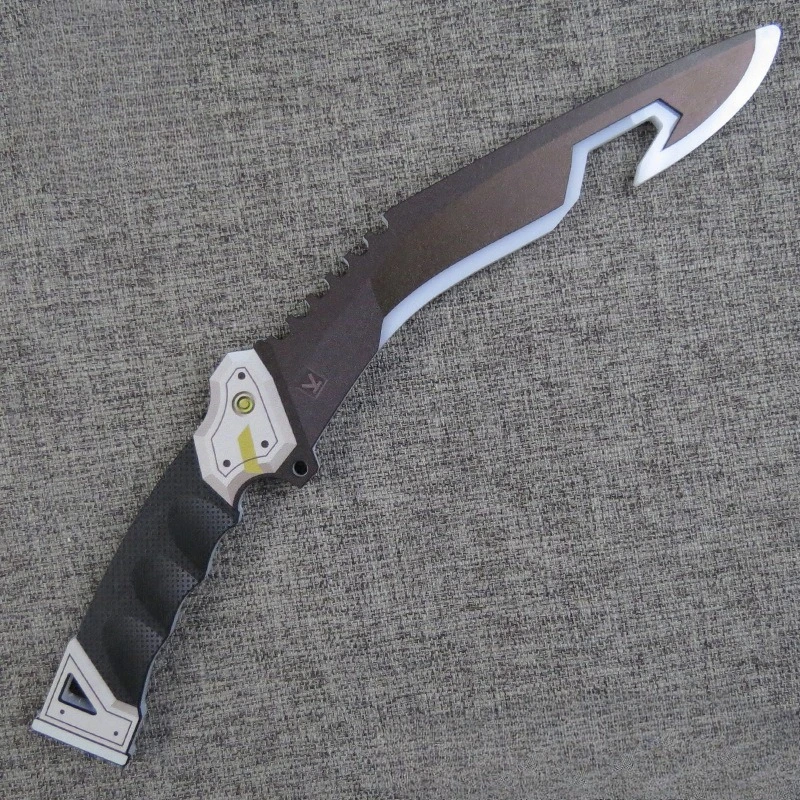 Couteau jouet lumineux Apex Bangalore 40cm/15.75 pouces, Katana, périphériques de jeu, accessoires de modèle en bois acrylique, Cosplay, cadeaux de collection pour garçons