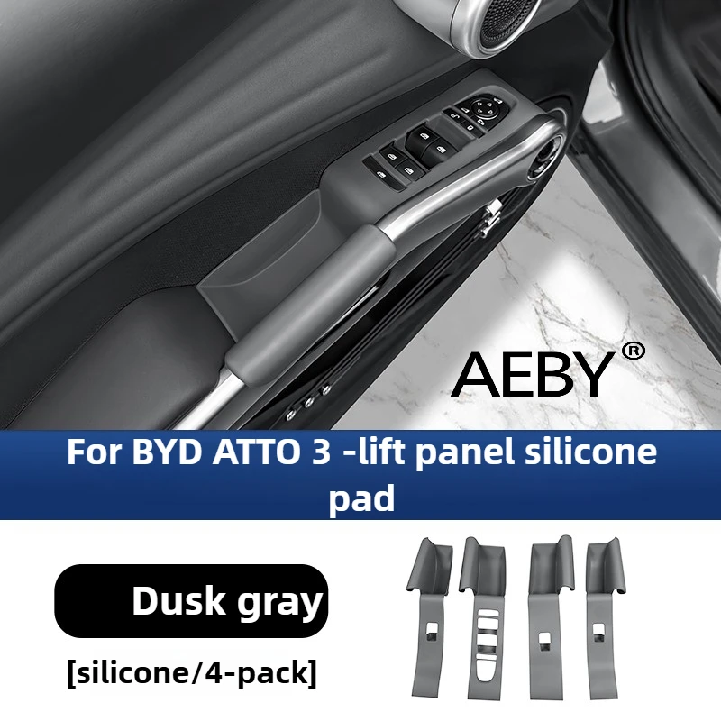 AEBY لـ BYD ATTO 3 Smart Driving Edition 2022-2025 واقي سيليكون كامل التفاف، حصيرة داخلية مضادة للخدش للسيارة، غطاء سيليكون #5