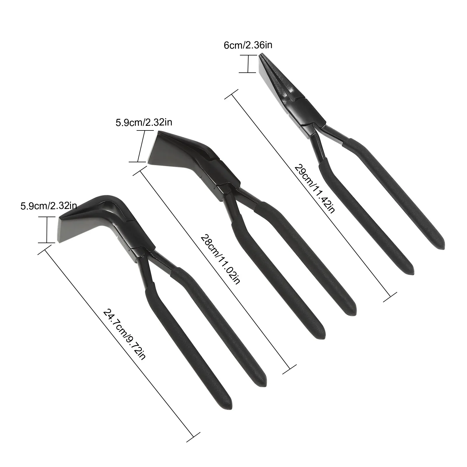 Imagem -04 - Metal Bending Alicates Grupo Straight 45 ° e 90 ° Hand Seamers Ferramentas de Chapa Metálica para Flexão e Achatamento Pcs