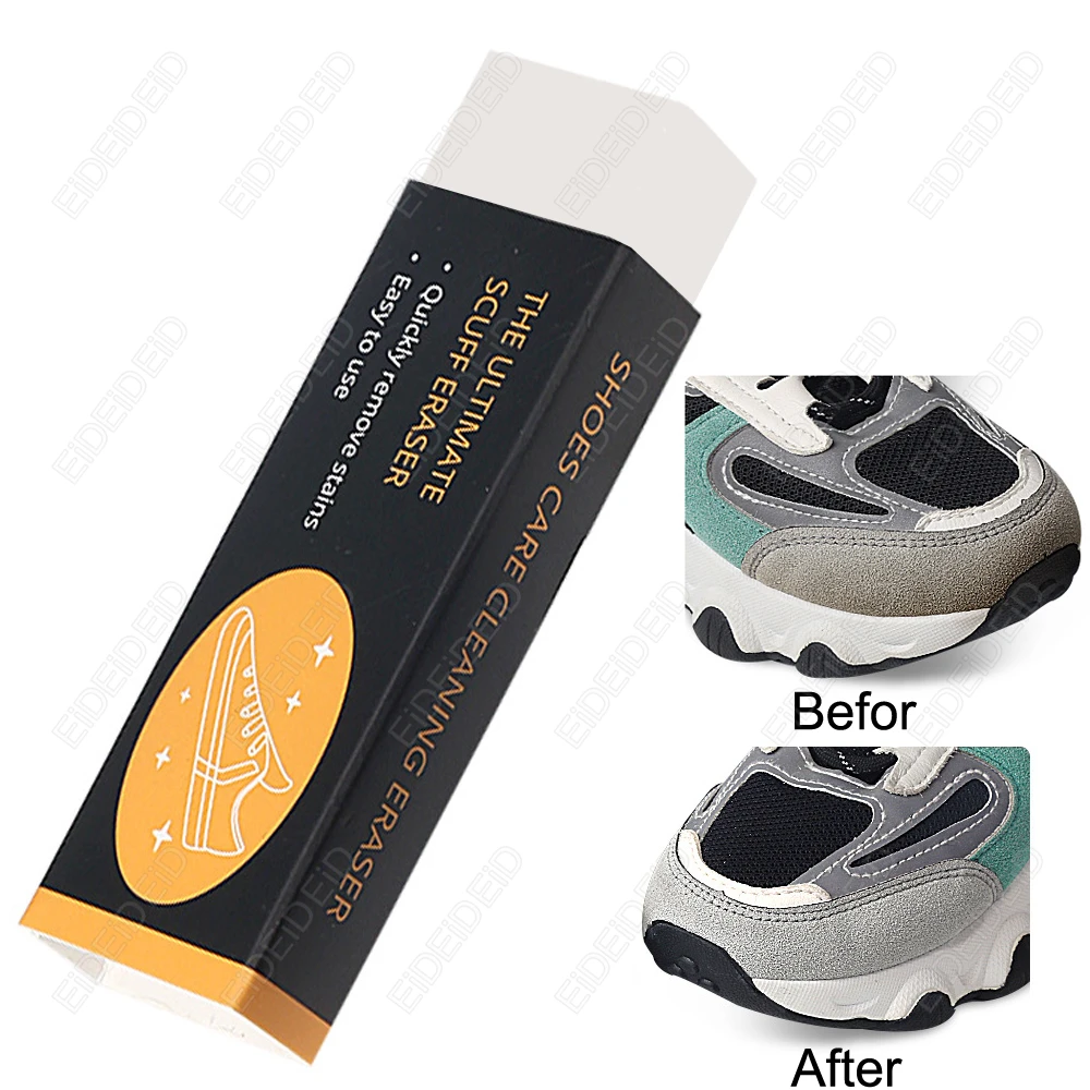 1/2PCS Shoe Eraser Removing Stains Shoe Brush Suede Eraser Cleaning sneakers Decontamination Eraser For Sneakers shoes care EiD
