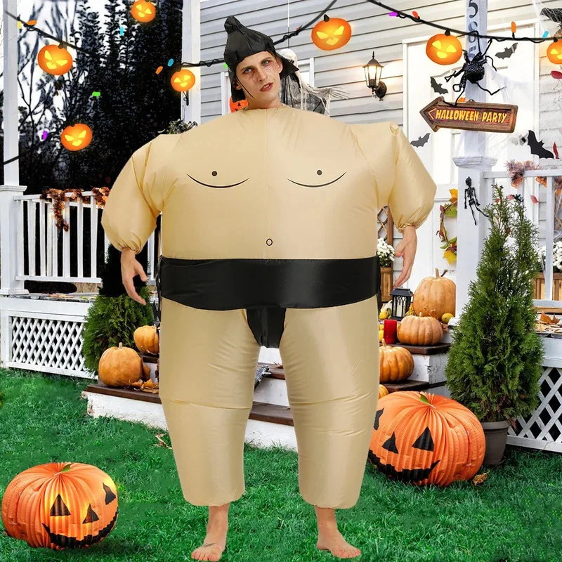 25COSInflatable Sumo Wrestling Suits, Sumo Costume Adult, Blow up Costume, Inflatable Halloween Costumes for Men/Women