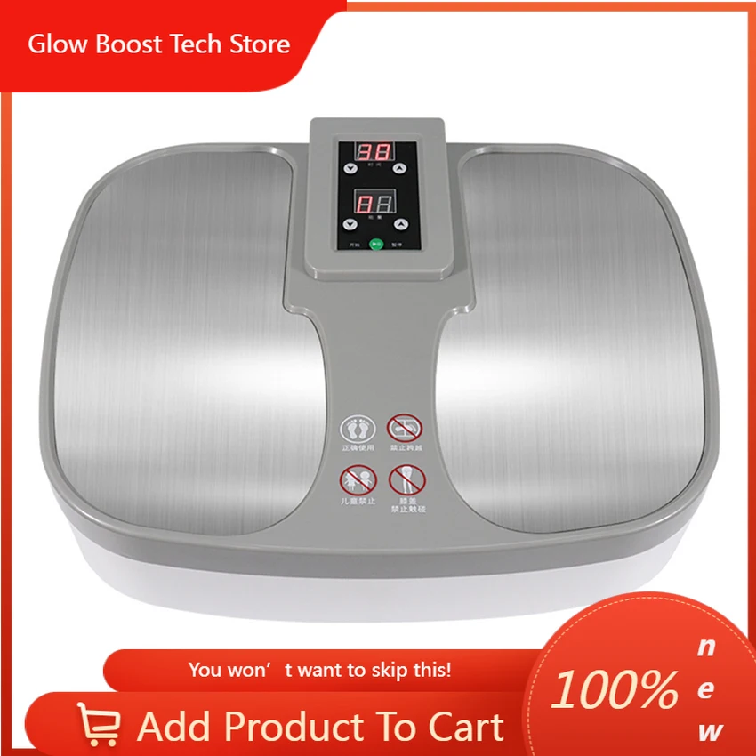 

Электрический массажер для ног NY с подогревом, вибрацией, терагерцевым излучением и контролем температуры, устройство для спа-процедур для ног