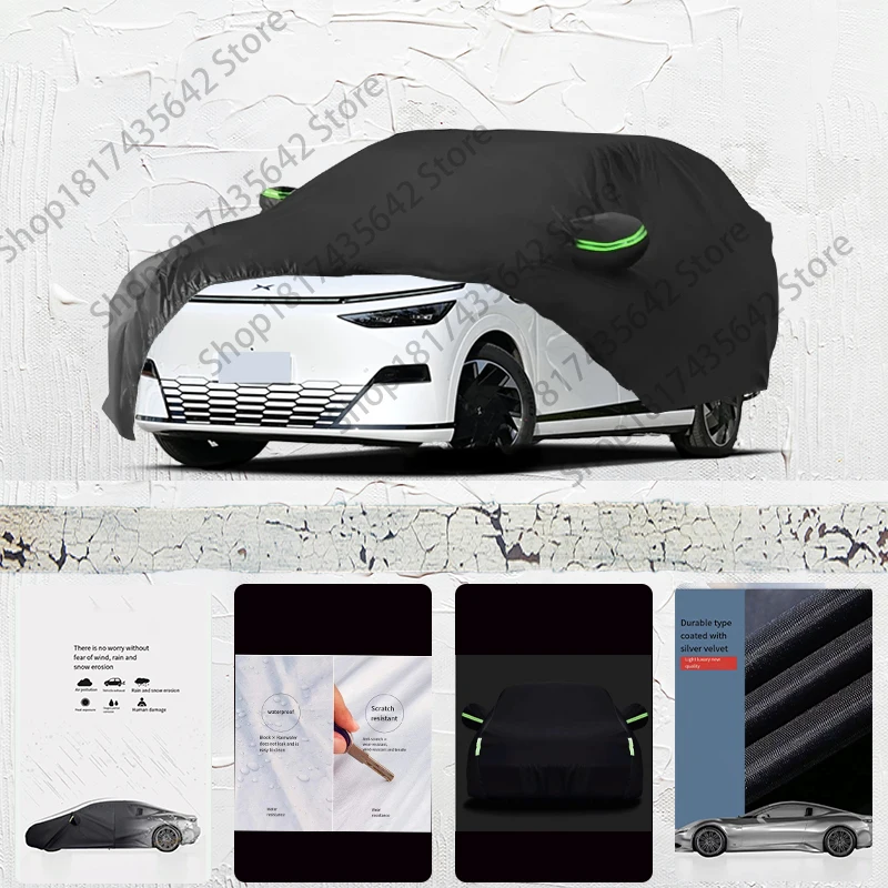 

For Xpeng X9 all-weather outdoor fully covered with snow and UV protection waterproof Sun Shade Snow Rain Wind Resistant