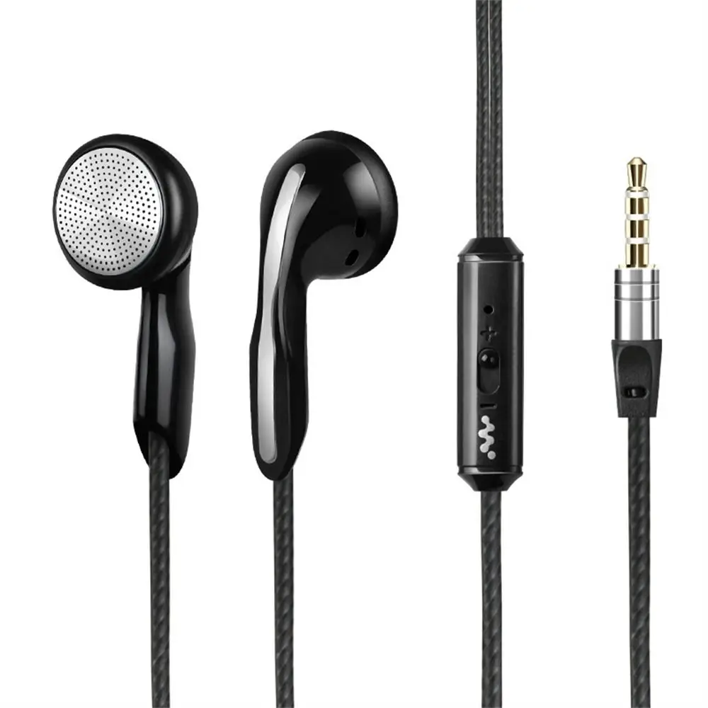 

Desktop Computers For Smartphone Noise Cancel 3.5mm Stereo Bass Wired Earphones Flat Earbuds Sport Headset In Ear Earphones