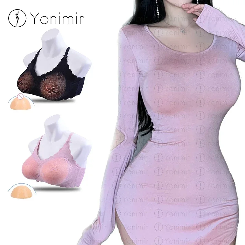 Realistic Silicone False Breast Forms Tits Fake Boobs For Crossdresser Shemale Transgender Drag Queen Transvestite Mastectomy