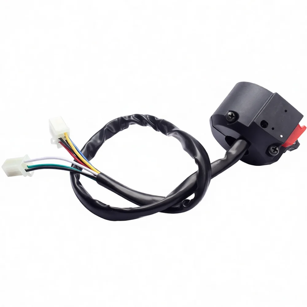 Motorcycle 8 Pin Switch Start Kill High Low Beam Light Controller Module ATV Spare Parts Suitable For 50cc 150cc Vehicles