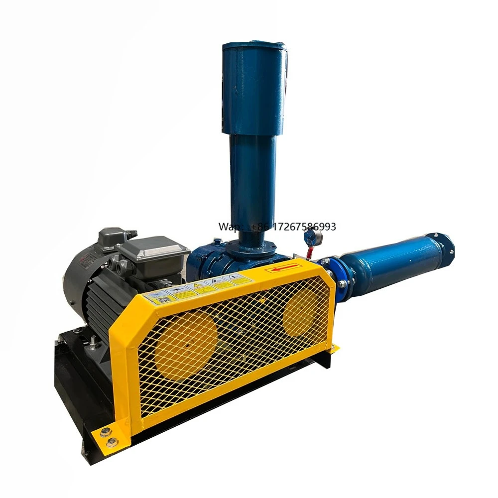 

Three Leaf Roots Blower for Wastewater Treatment in Shrimp ponds and Fish Ponds, with High Power Aeration Blower