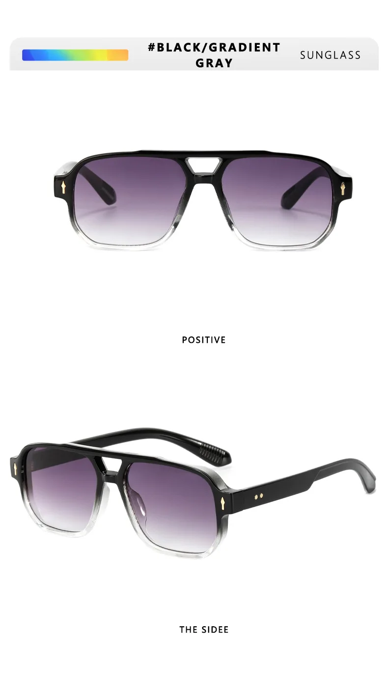 2025 Vintage-Sonnenbrillen für Herren, modische Sonnenbrillen, Oculos-Brillen, Dropshipping, Gafas Lentes Lunette Okulary Zonnebril Occhiali – Detail 19