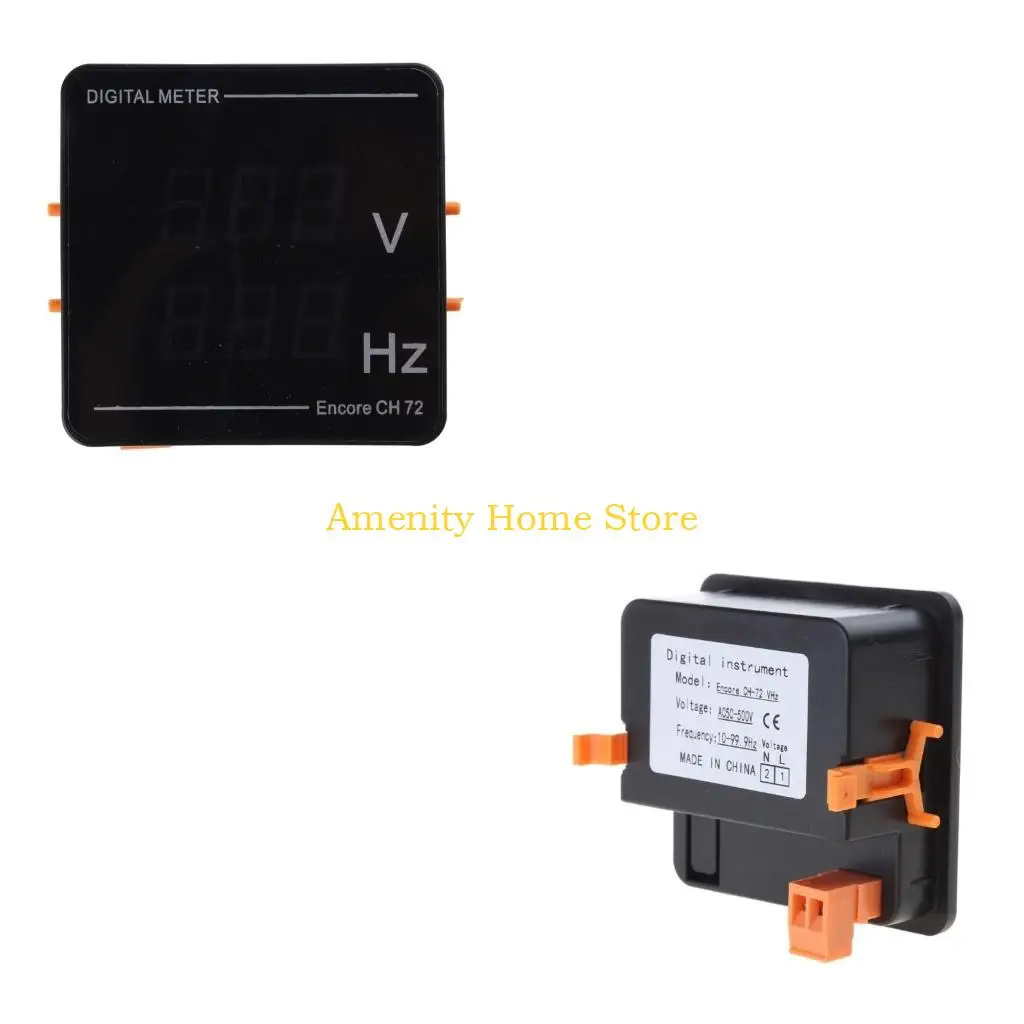 

F26C Светодиодный двойной цифровой дисплей Измеритель напряжения Вольтметр Частотный тест Цифровой дисплей