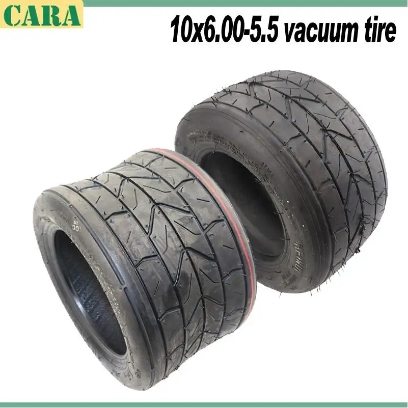 

Tubeless tire 10*6.00-5.5 tire motorcycle vacuum Road electric scooter motor tube 10 inch widened tire 10x6.00-5.5