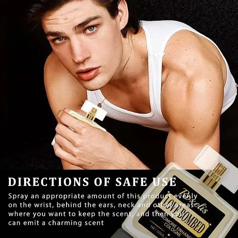 50 ML Men\'s Pheromone Perfume Men Cologne Lasting Light Fragrance Business Gentleman Fresh Charm Encounter Perfumes Original