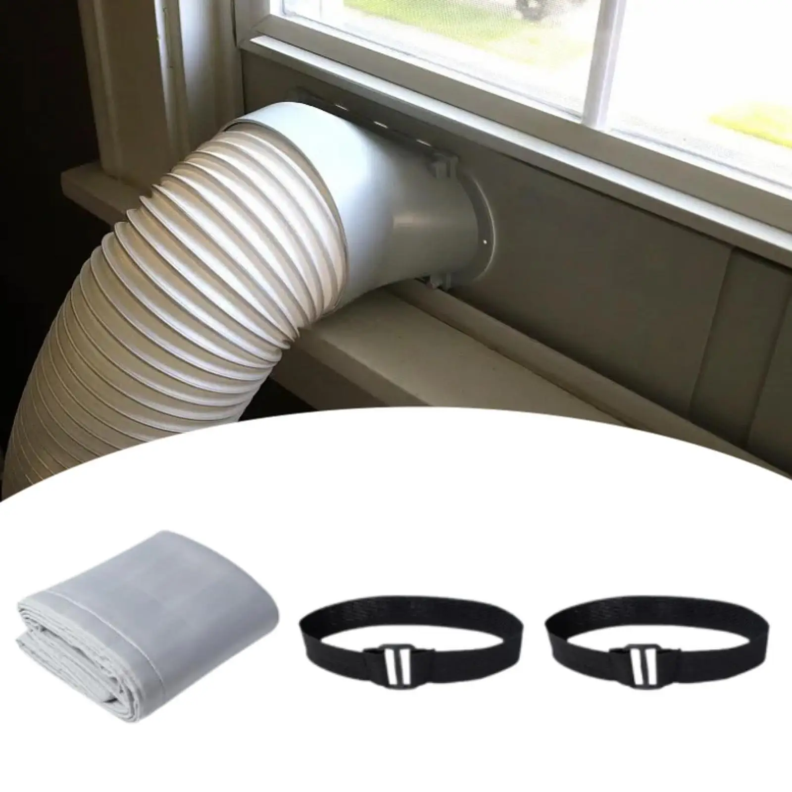 Air Conditioner Hose Cover Warp Duct Vent Cover Indoor Air Conditioner Part Portable Exhaust Duct Insulated Cover Fitments