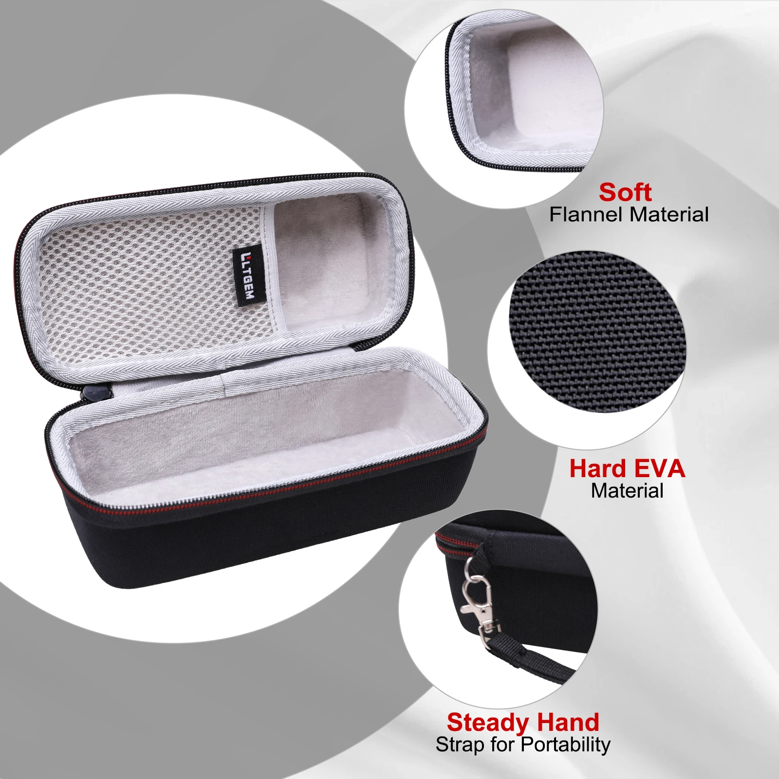 LTGEM EVA Hard Case for Pure Enrichment PureZone Mini Portable Air Purifier