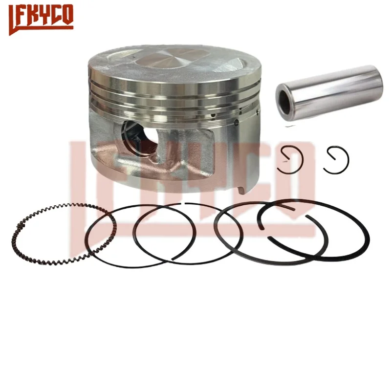 Engine Parts 72.5mm Big Bore Piston for Zongshen Honda CG250 CG 250 To CG300 Cylinder Pin 16mm Rings Kit Motorcycle Accesories