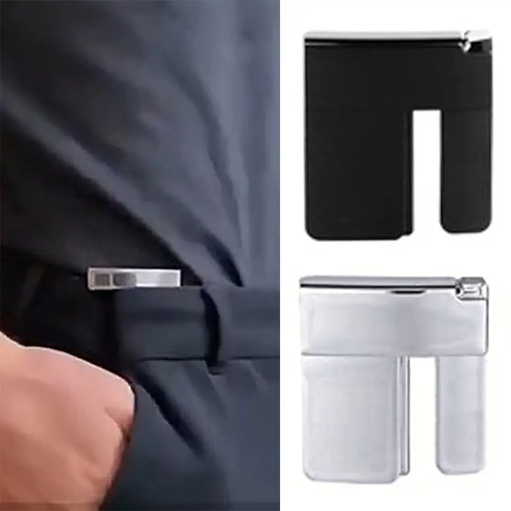 Lazy Tighten The Waistband Pants Waist Buckle Clip Unisex Waist Buckle Folding Elastic Belt Clip Sewing Supplies