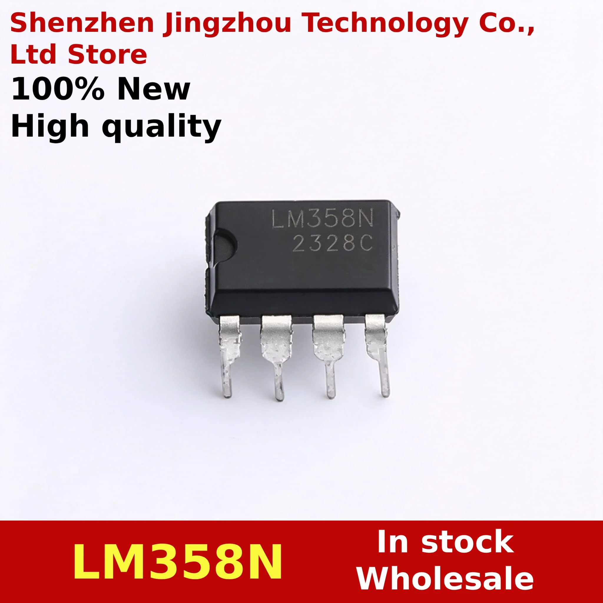 (10PCS) 100% New LM358N LM358 DIP-8 In Stock