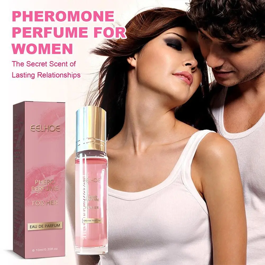 Minyak parfum feromon pria wanita, 10ML untuk penarik minyak wangi infusi feromon untuk pria wanita