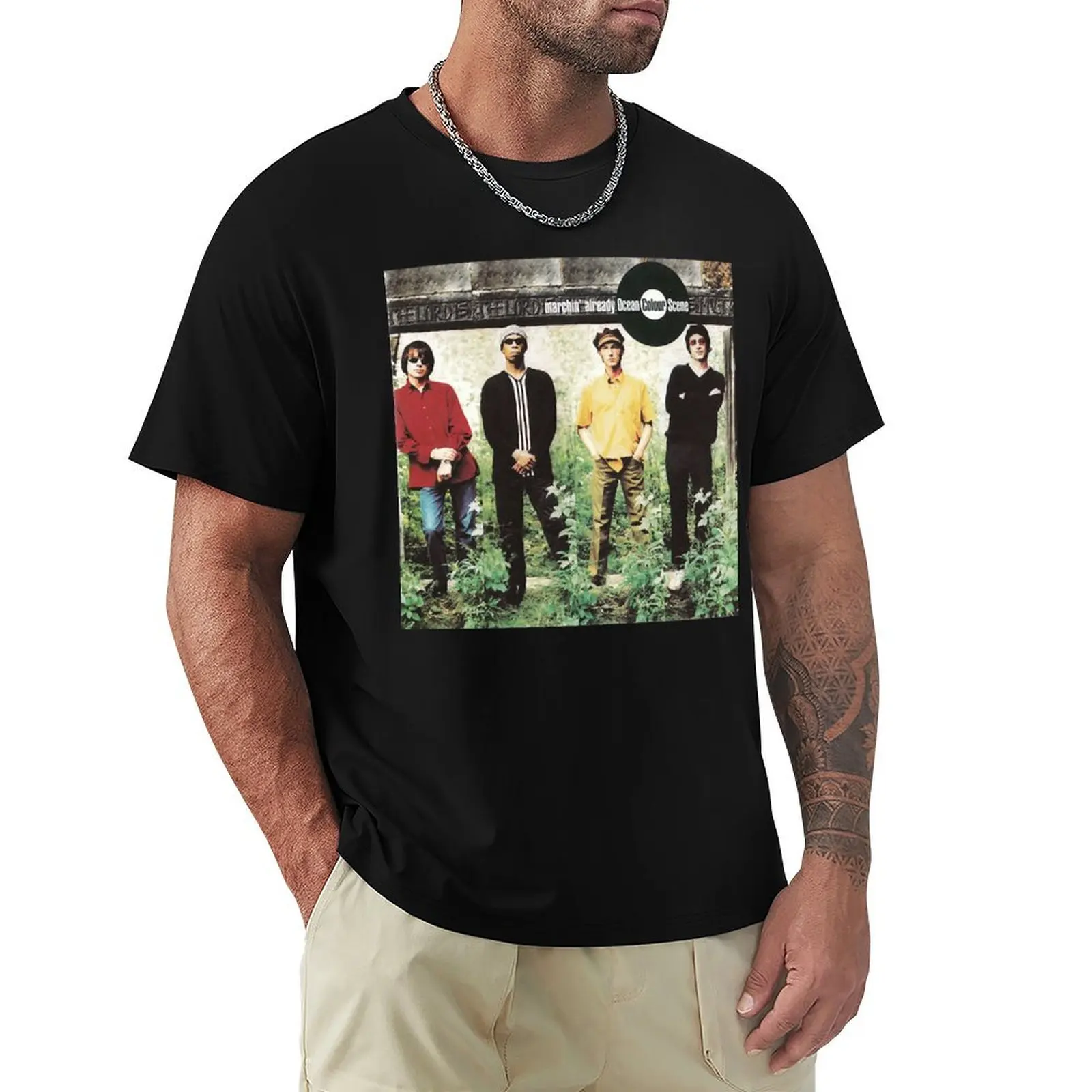 

Ocean Colour Scene Marchin&x27; Already T-Shirt.png T-Shirt T-shirts oversize funny gifts mens t shirt