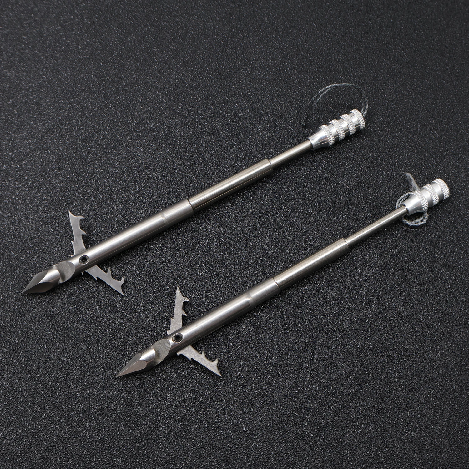 

Professional Customized Metal Fish Darts Four-sided / Six-sided Detachable Slingshot Fish Darts Fish Darts Outdoor Fishing Tools