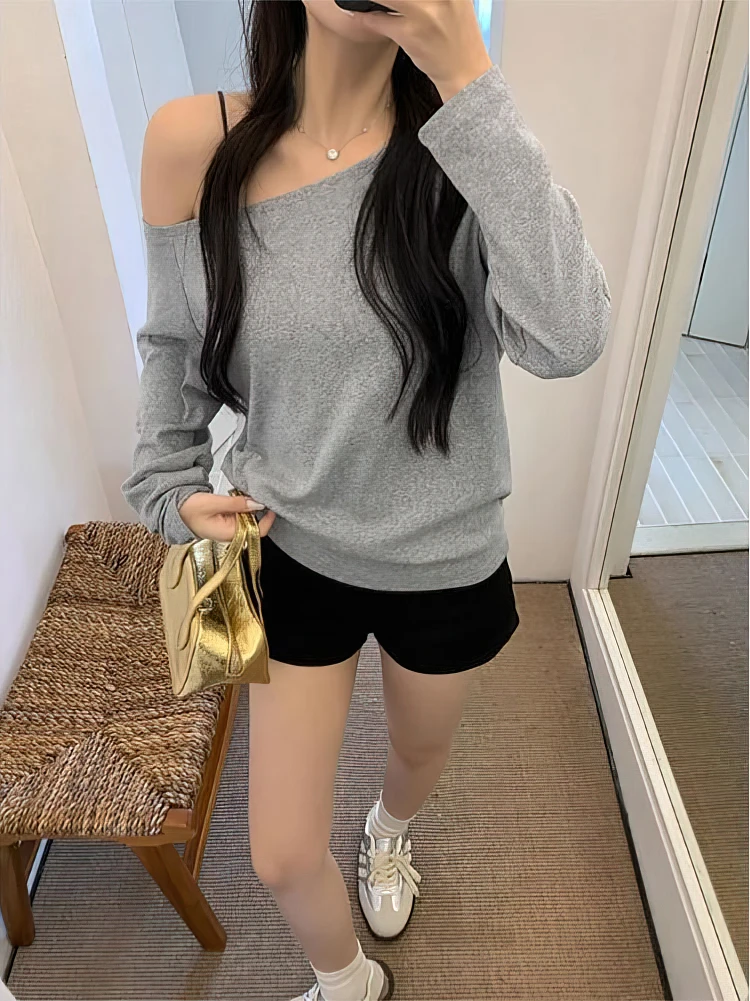 Thumbnail 4 - #78 Womens Basic Cotton T-Shirts Sale