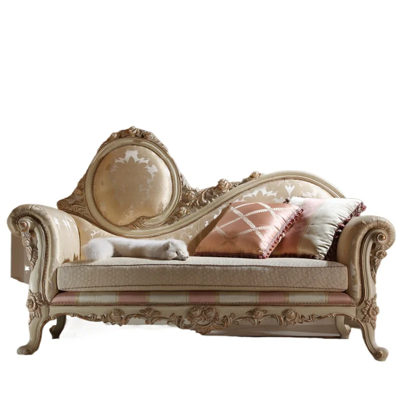 

Chaise longue, bedroom, beauty couch, American fabric, single chaise longue, sofa luxurious