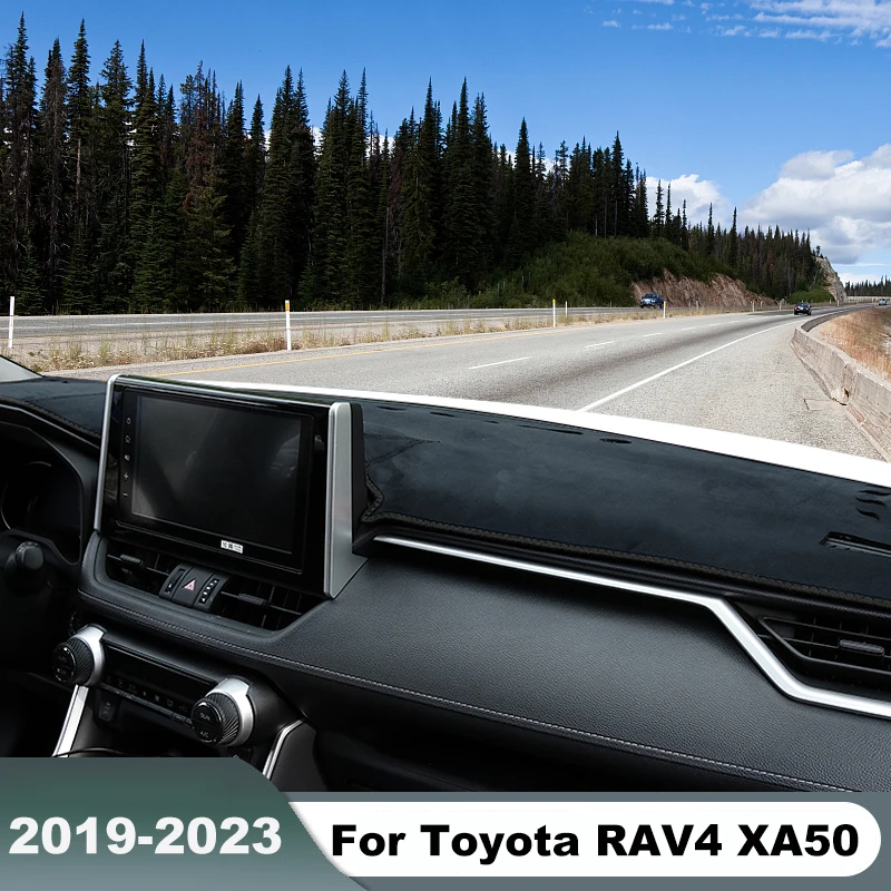 

Для Toyota RAV4 2019-2021 2022 2023 2024 RAV 4 XA50 Гибридный коврик для приборной панели автомобиля, коврик от солнца, коврик для инструмента, стола, аксессуары для ковров