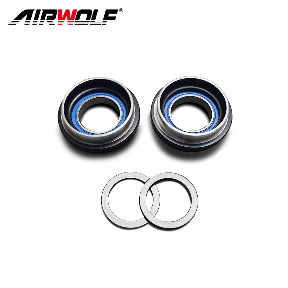 AIRWOLF PF30 Bottom Bracket For Bicycle Mtb Road Bottom Bracket 46mm Through Axle Transfer To 24 24mm BB PF30 Shi mano Sram