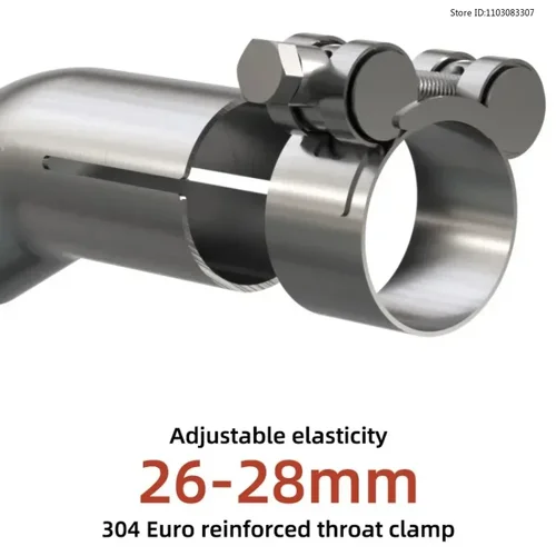 Imagen 2 del producto Spirit Beast-tubo de escape modificado para motocicleta, protector decorativo para HONDA CB400X, CB400F, CBR400R